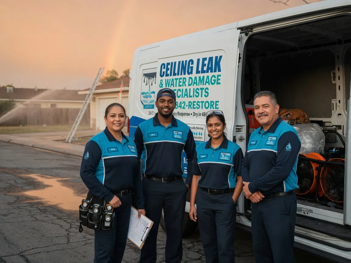 Ceiling Leak Cleanup company in Alvarado, TX